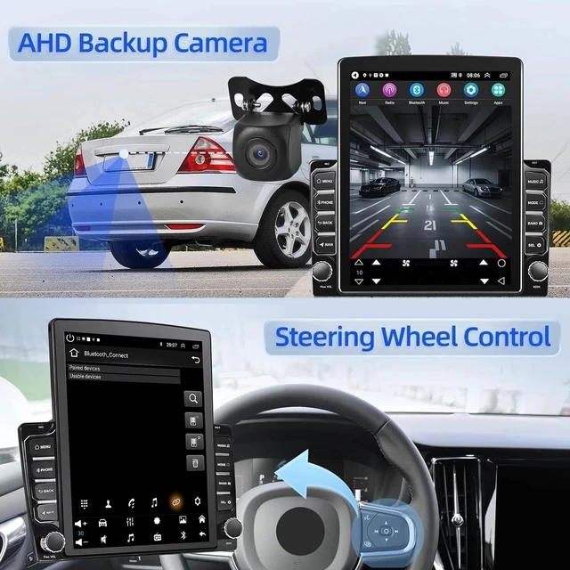 Alt view image 4 of 5 - Car Stereo for Dodge Ram 1500/2500/3500 2006-2008, 9.7 Inch Touchscreen
