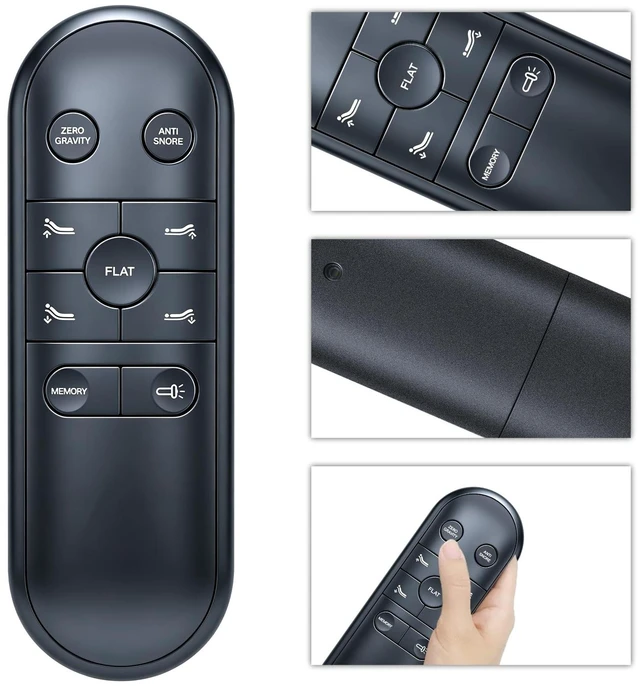 Alt view image 2 of 5 - SJUIF Replacement Remote for Richmat HJH82B, for MLILY MS200 Adjustable Bed