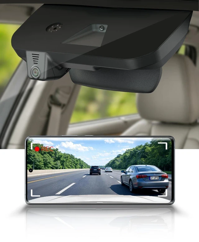 Main image of Fitcamx 4K Dash Cam Suitable for Honda Accord 2018-2022 (Model A/Small Narrow Cover), OEM Factory Look, UHD 2160P Video, Built-in WiFi & APP, Loop Recording, G-Sensor, Plug & Play, 64GB Card