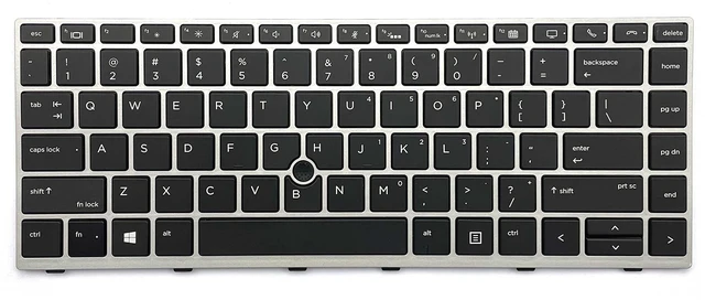 Alt view image 2 of 5 - Laptop Keyboard Replacement for HP EliteBook 840 G5 G6 EliteBook 745 G5 G6