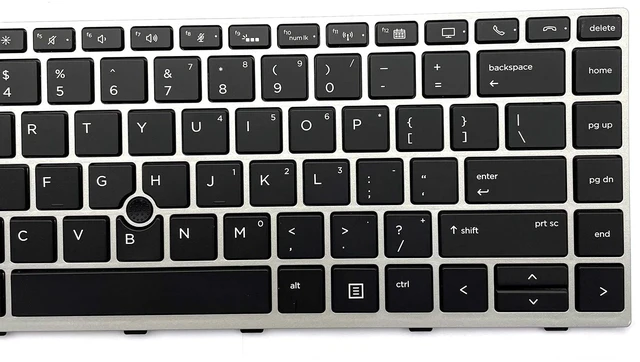 Alt view image 5 of 5 - Laptop Keyboard Replacement for HP EliteBook 840 G5 G6 EliteBook 745 G5 G6