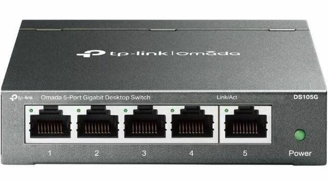 Main image of TP-Link Omada 5-Port Gigabit Desktop Switch Business Grade Unmanaged