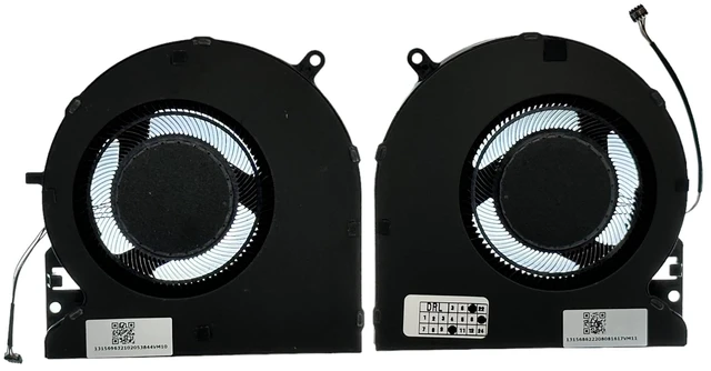 Main image of New Laptop CPU + GPU Cooling Fans for Razer Blade 15 Advanced (2021) RZ09-0409: RZ09-0409A, RZ09-0409B, RZ09-0409C, RZ09-0409J, RZ09-0409K, RZ09-0409BE, PN DFS5K12304363E, DFS5K22115572J
