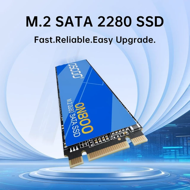 Alt view image 2 of 5 - OSCOO 1TB M.2 2280 SATA SSD B+M Key SATA III 6Gbps,Up to 550MB/s