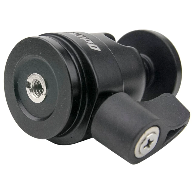 Alt view image 2 of 4 - Kupo Midi Ball Head, Aluminum Single Action Lock with 90 Tilt Groove, 3/8"-16 Mount and 1/4"-20 Reducer for Photography and Video Support Systems (KG006211)
