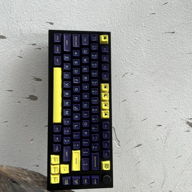 Alt view image 5 of 5 - Owpkeenthy 173 Keys PBT Cherry Profile Keycaps Set, Gaming Replacement Full Keys AntiWear for 60%100% ANSI/ISO Mechanical Keyboard SA Cyberpunk