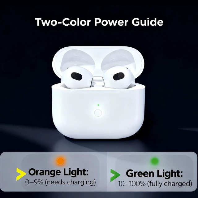 Alt view image 3 of 5 - Wireless Charging Case Replacement for AirPods 3rd Generation