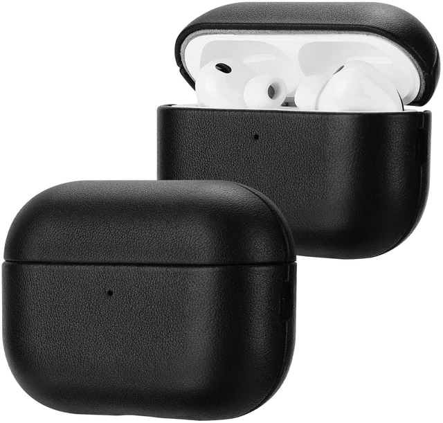 Main image of Anlinser Genuine Leather AirPods Pro 3 Case Compatible with MagSafe