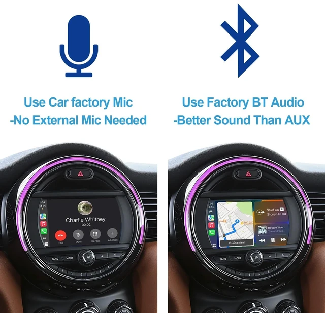 Alt view image 4 of 5 - CarPlay Module for MINI Cooper F56 F60 F55 2018-2021 BIS01 & 6.5" ONLY