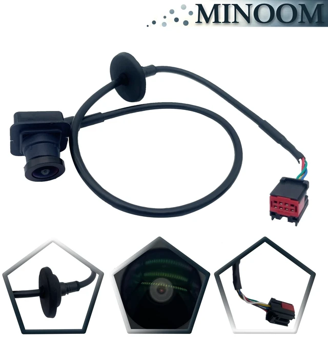 Alt view image 5 of 5 - MINOOM DX23-19G490-AB Backup Rear View Camera Replacement for Jaguar XF 2013 2014 2015 Part No.#DX23-19G490-AFDX23-19G490-AADX23-19G490-AD
