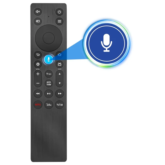 Alt view image 2 of 5 - RC923A Replacement Voice Remote Control Compatible with TCL QM64L Series