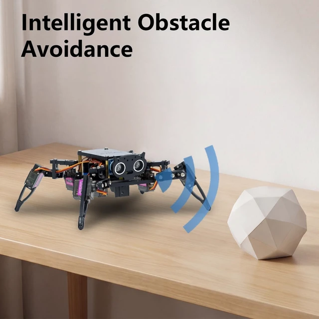 Alt view image 4 of 5 - LAFVIN Spider Robot Kit for ESP8266 Compatible with Arduino IDE