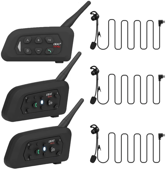 Main image of MIMIRACLE Referee Headset, V4+2V6 Referee Communication System for Soccer