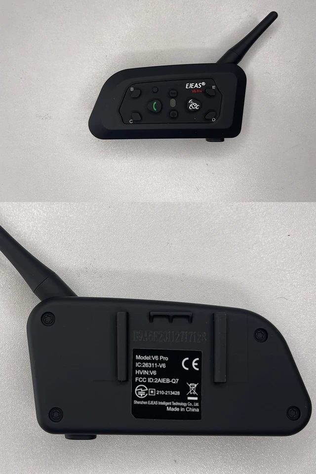 Alt view image 3 of 5 - MIMIRACLE Referee Headset, V4+2V6 Referee Communication System for Soccer