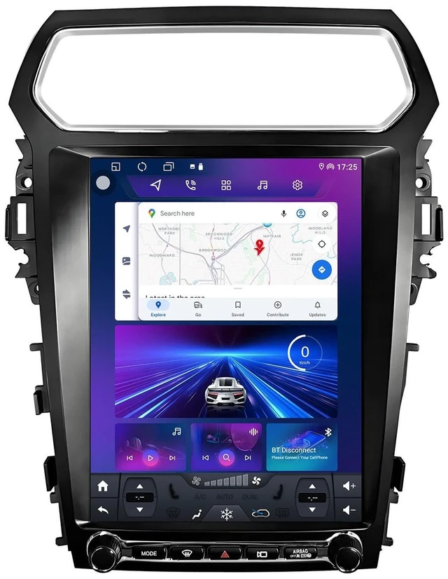 Main image of Car Stereo for Ford Explorer 2013-2018, 12.1 Inch Android 15, WiFi, GPS Navigation, Touch Screen, 4GB RAM 64GB Storage, Backup Camera