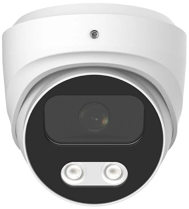 Main image of LongPlus 4MP PoE IP Camera, Turret Security IP Camera Outdoor Indoor, AI Human Motion Detection, Warm Light Full Color Night Vision, Built-in Mic, IP66 Waterproof, NDAA Complaint (4MP)