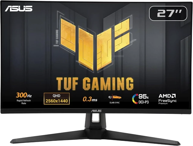 Main image of TUF Gaming VG27AQM5A 27" 1440p 300Hz G-SYNC Gaming Monitor