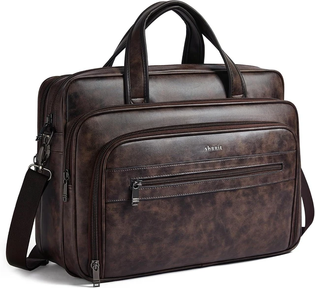 Main image of 17-Inch Large Laptop Messenger Bag for Men & Women