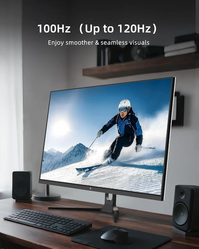 Alt view image 3 of 7 - 32-Inch 2K Computer Monitor 1440P 120Hz IPS with HDR, H32D6