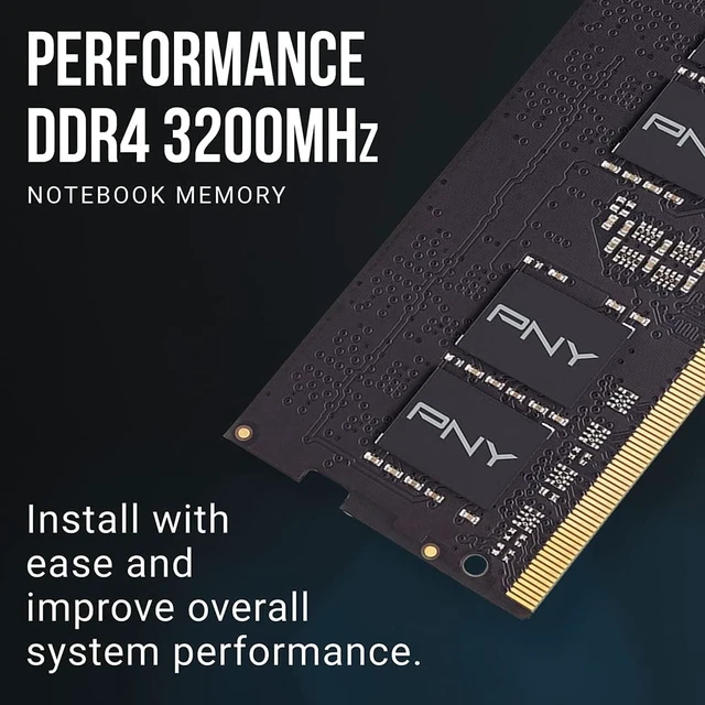 Alt view image 2 of 7 - 16GB (2x8GB) DDR4 3200MHz CL22 Notebook Memory Kit Performance RAM