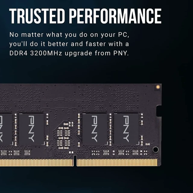 Alt view image 3 of 7 - 16GB (2x8GB) DDR4 3200MHz CL22 Notebook Memory Kit Performance RAM