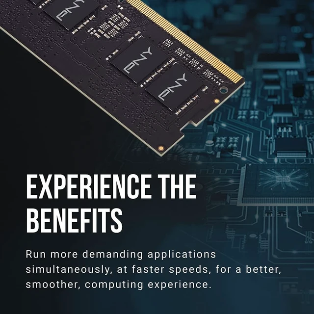 Alt view image 5 of 7 - 16GB (2x8GB) DDR4 3200MHz CL22 Notebook Memory Kit Performance RAM