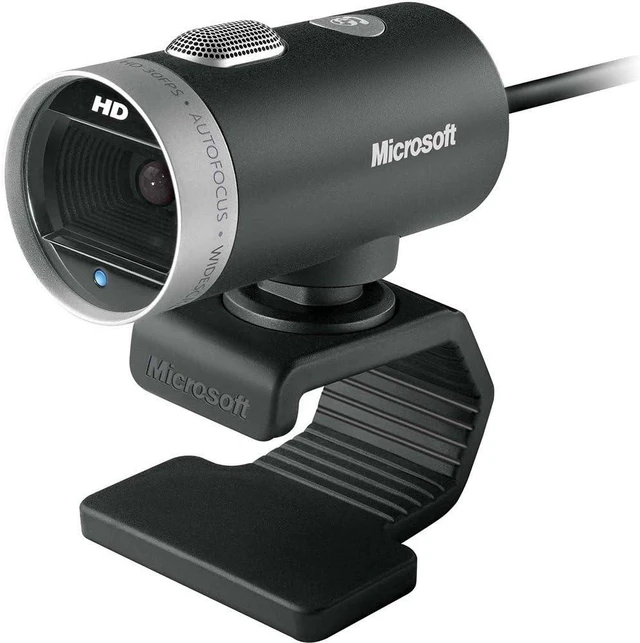 Main image of LifeCam Cinema Webcam for Business Built-In Noise-Cancelling Microphone, Light Correction, USB, for Video Calling on Teams/Zoom, Windows 8/10/11 (Black)