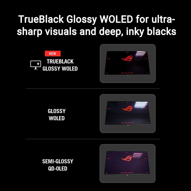 Alt view image 6 of 7 - ROG XG32UCWG 32-Inch 4K 165Hz Glossy OLED G-SYNC Gaming Monitor