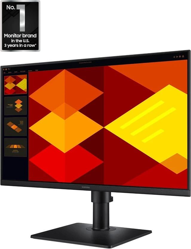Alt view image 2 of 7 - S40GD 24" Borderless Business Monitor IPS Panel