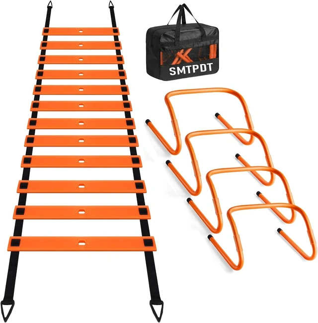 Main image of Agility Ladder Soccer Training Equipment Set for Speed & Agility Training
