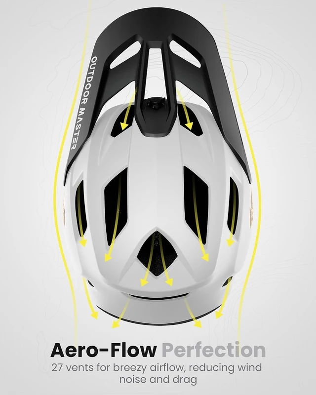 Alt view image 4 of 7 - MIPS Full Face MTB Helmet Lightweight & Ventilated for DH