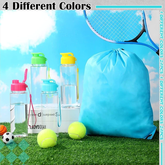 Alt view image 2 of 6 - 17oz Water Bottles & Drawstring Backpacks 20 Sets Bulk, Stylish