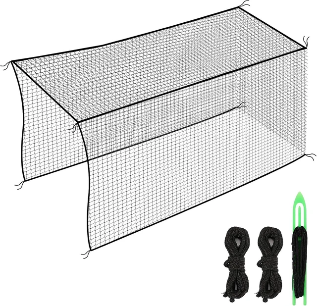 Main image of Heavy Duty Baseball Batting Cage Net Various Size Backstop & Barrier Net for Backyard, Baseball & Softball