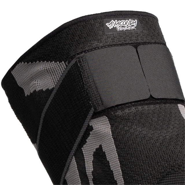 Alt view image 4 of 7 - Fightwear Knee Brace for Men & Women Adjustable Compression Sleeve with Gel Pad for Shock Absorption & Joint Support, Non-Slip Wrap for Athletic Training, 2 Pack, Large