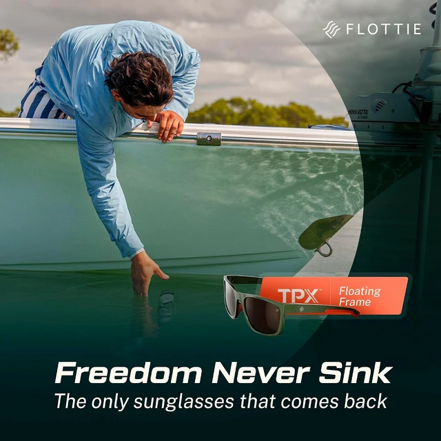 Alt view image 2 of 7 - ANCHOR Floating Polarized Fishing Sunglasses Lightweight UV400 Sport for Men & Women, Driving, Cycling & Running