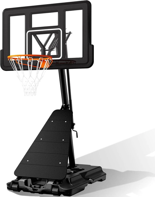 Main image of 40&44&48IN Basketball Hoop Backboard with Portable Wheels