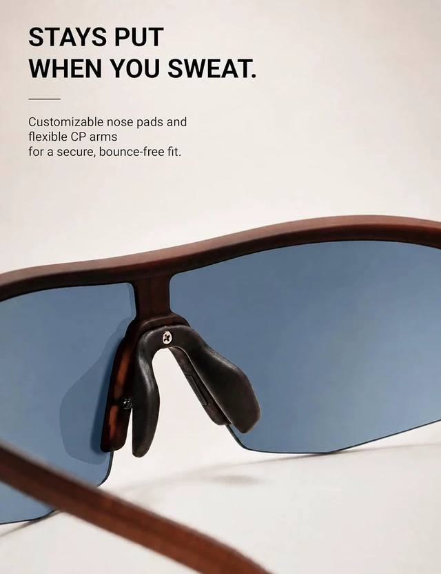 Alt view image 5 of 7 - UV400 Sport Sunglasses for Men & Women Running, Hiking, Tennis & Golf