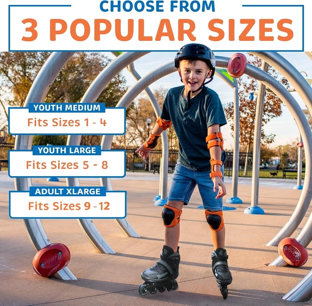 Alt view image 6 of 7 - Kids 2-in-1 Roller Skates Combo