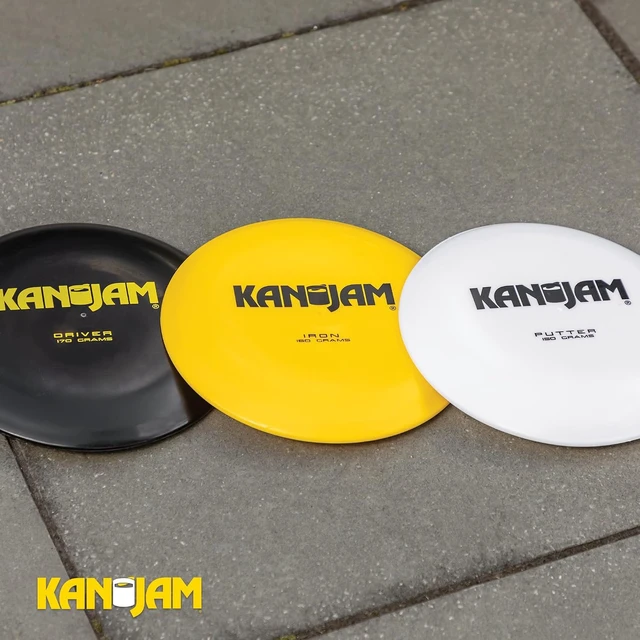 Alt view image 6 of 6 - Step Up Disc Golf Set with 2 Disc Goals & 3 Golf Discs