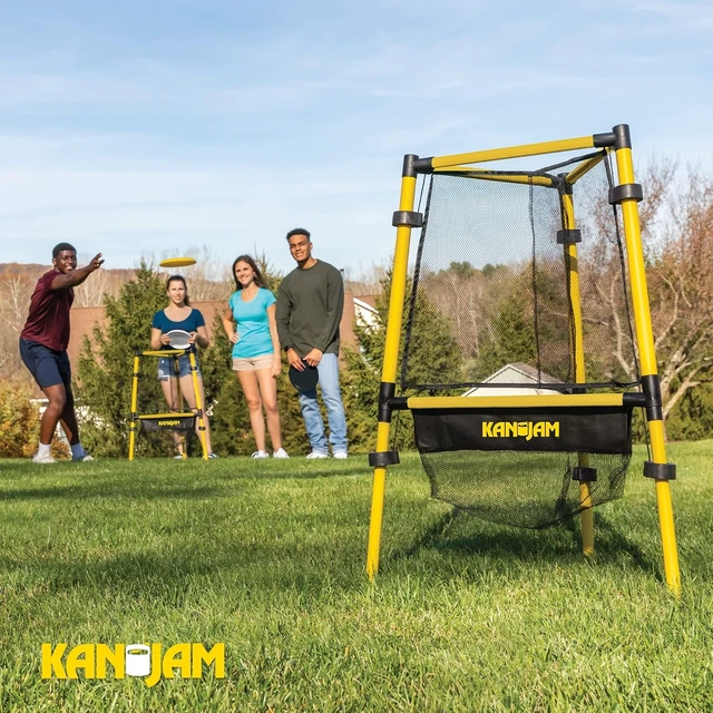 Alt view image 5 of 6 - Step Up Disc Golf Set with 2 Disc Goals & 3 Golf Discs