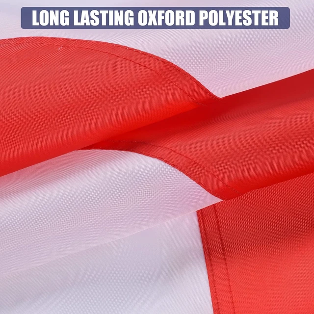 Alt view image 3 of 7 - 5x8 Heavy Duty Sewn Alabama Flag, Outdoor with Brass Grommets & Saltire