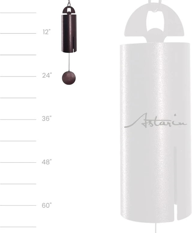 Alt view image 6 of 7 - Deep Tone Wind Chimes for Outside, Heroic Windbell