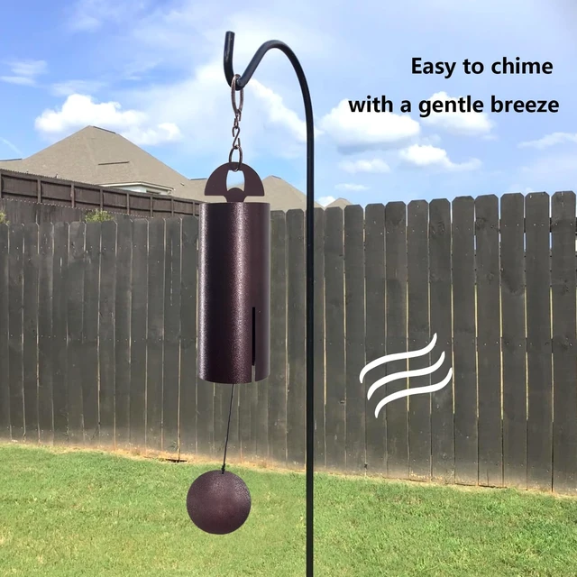 Alt view image 4 of 7 - Deep Tone Wind Chimes for Outside, Heroic Windbell
