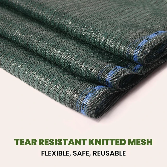 Alt view image 6 of 7 - 40% Shade Cloth Roll with Eyelets, 6' x 100ft