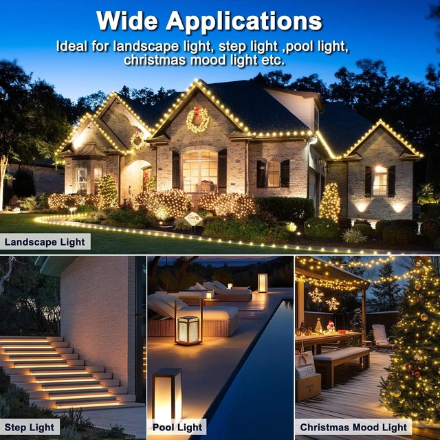 Alt view image 7 of 7 - 300W Low Voltage Landscape Transformer, 2 Zones, 120V AC to 12/14V AC