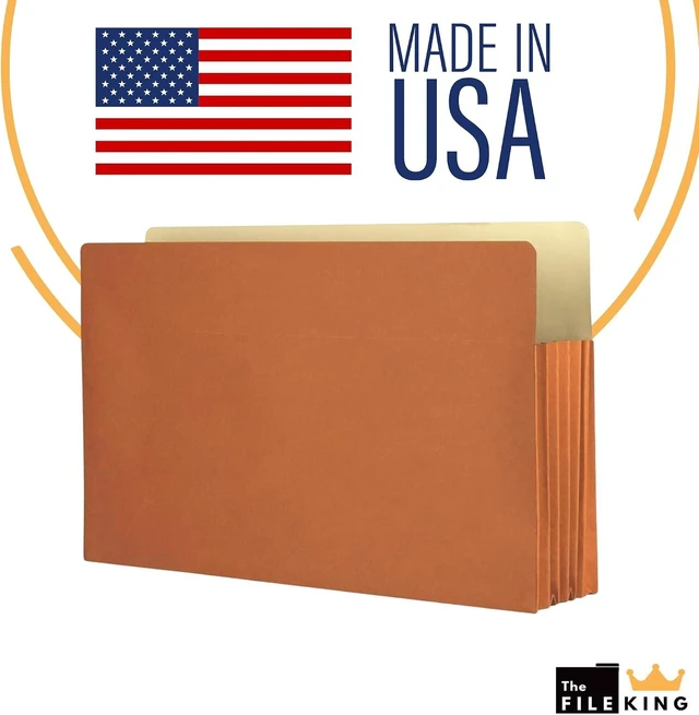 Alt view image 5 of 6 - Expanding Accordion File Folder Legal Size 8½ x 14