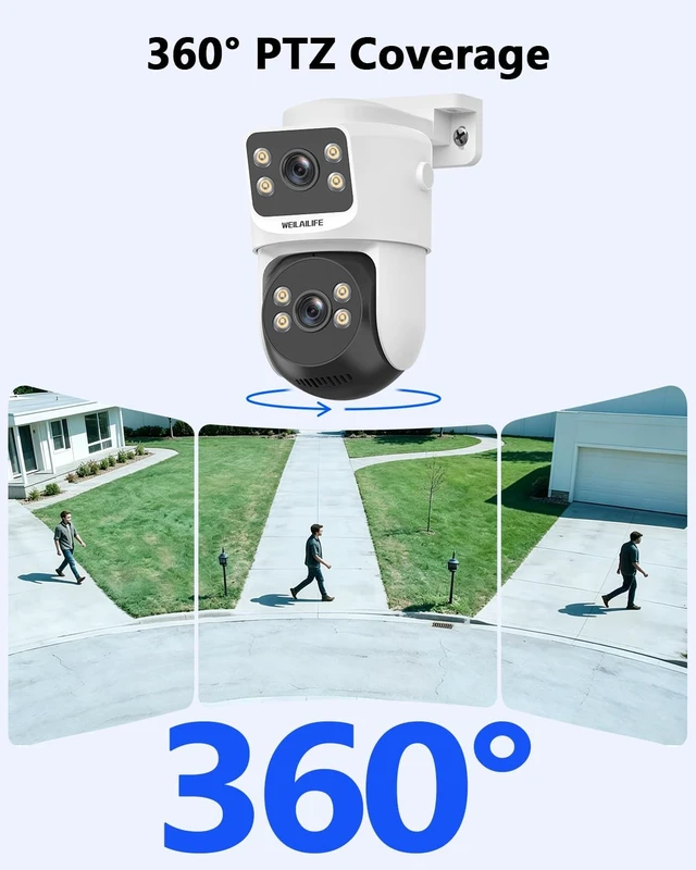 Alt view image 4 of 7 - 4K Wired PoE Home Security Camera System Video Surveillance