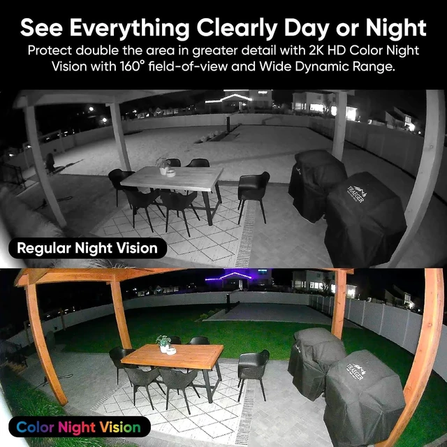 Alt view image 7 of 7 - Bulb Cam 2K HD Smart Light Bulb Security Camera, 2 Pack