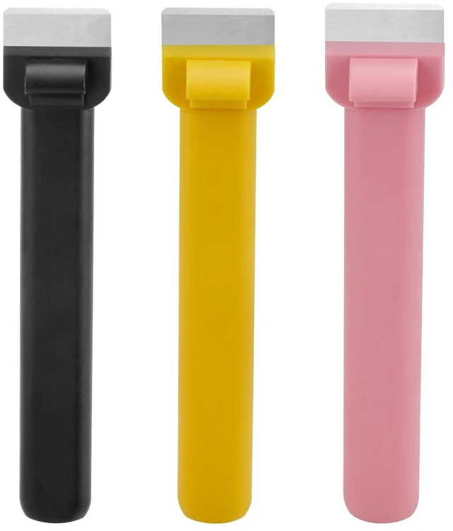 Main image of Professional 3D Printer Tools, Upgraded Metal 3D Printer Scraper, Plastic Handle Hot Bed Blade, Putty Non-Rusting Scraper Tool, Comfortable Grip