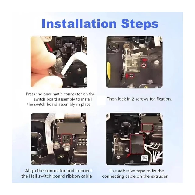 Alt view image 5 of 7 - for Lab P1P P1S X1 X1C Extruder Filament Sensor(for P1 Series)